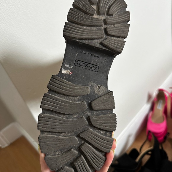 Topshop leather boots - Picture 2 of 2